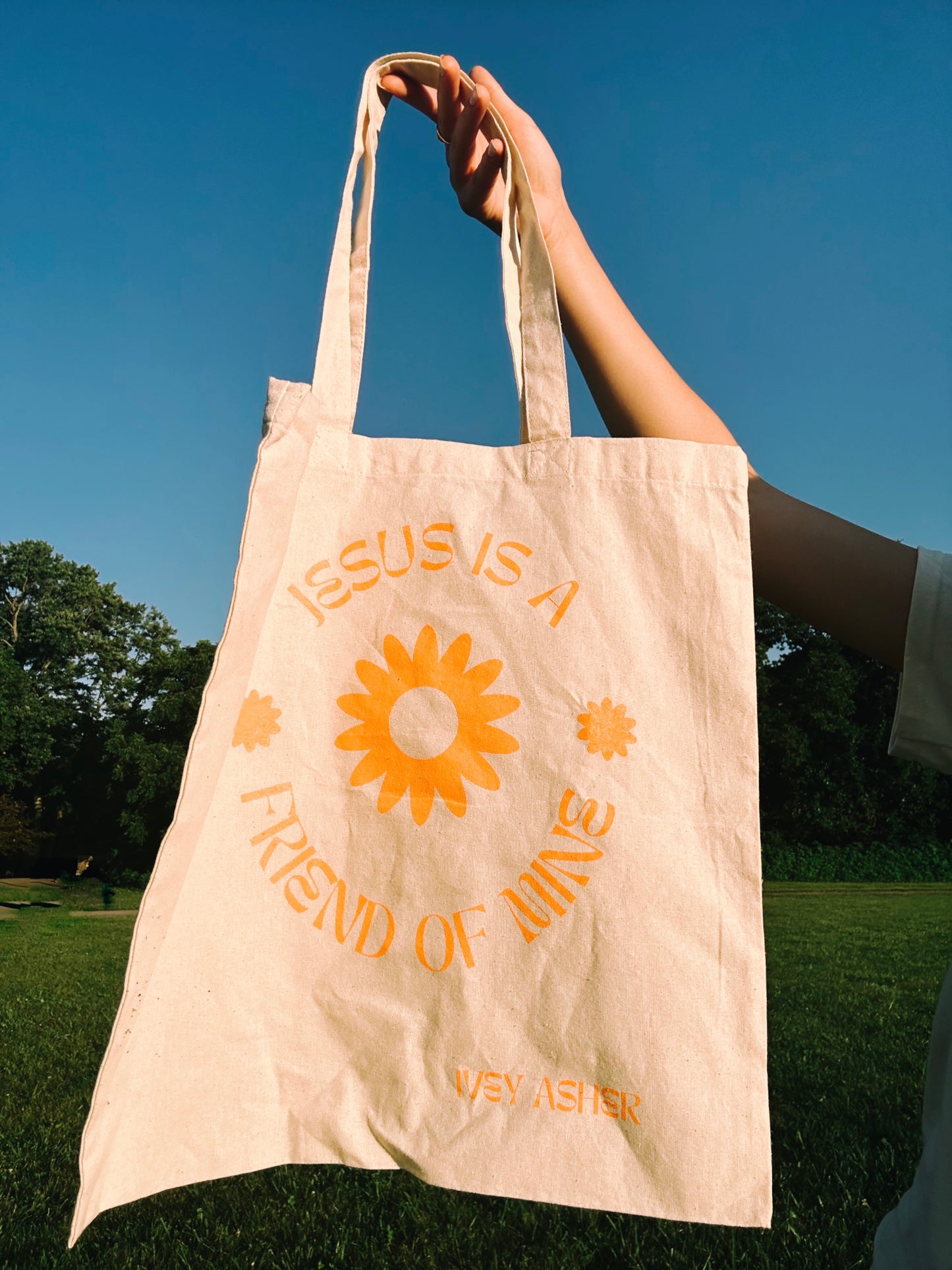 Jesus Is A Friend Of Mine tote bag